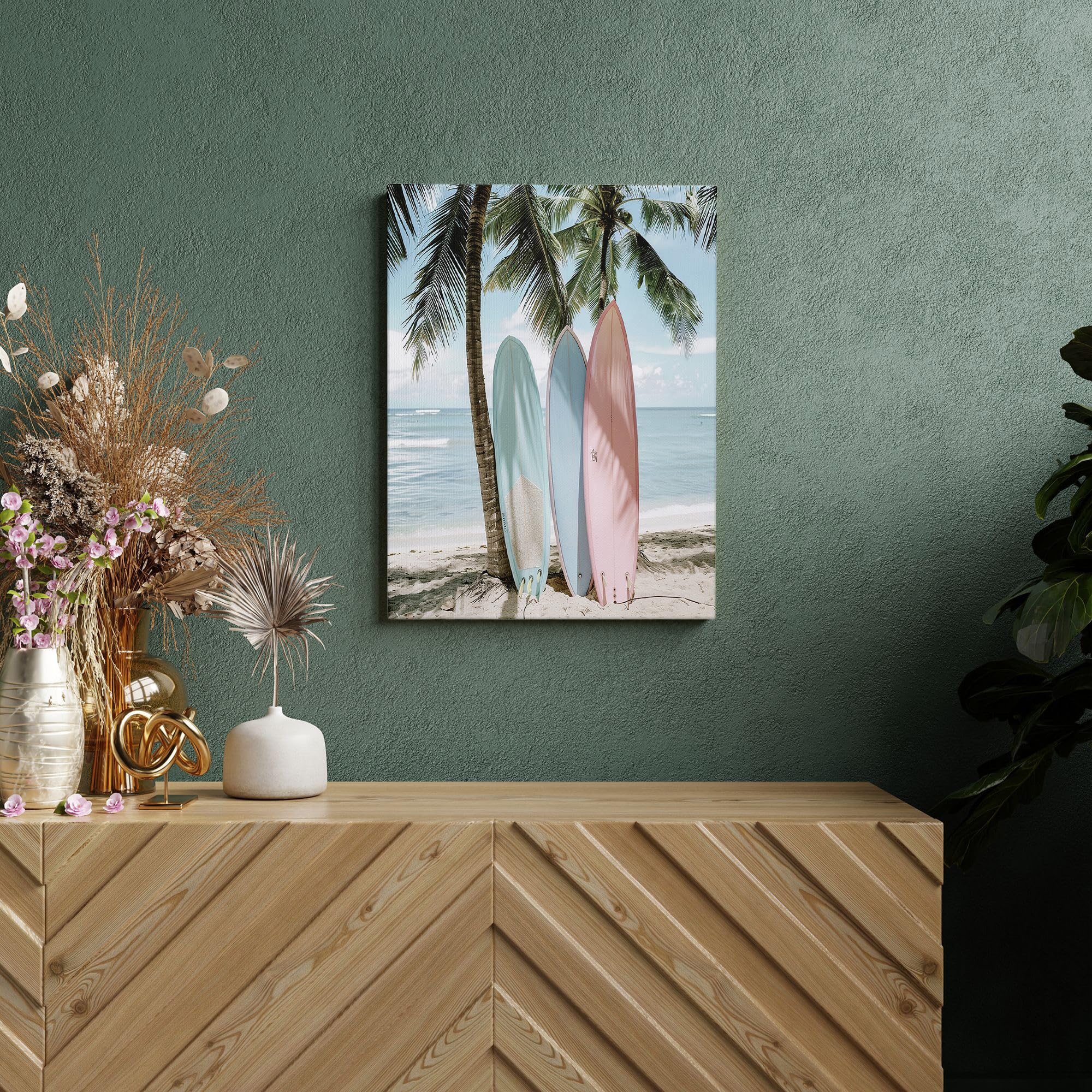 Carteles Vintage Cartel De Tabla De Surf De Madera - Decoración Costera  Para Pared - Estilo Playa Y, image size:2000x2000