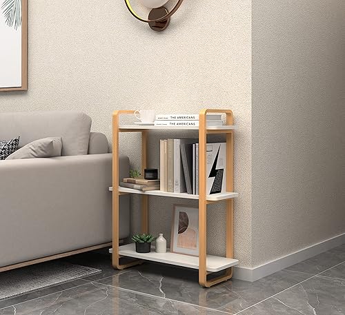 Vista 4 de Estantes flotantes para pared, estante de baño de 3 niveles, estantería de madera maciza para dormitorio, sala de estar, cocina, oficina Estante