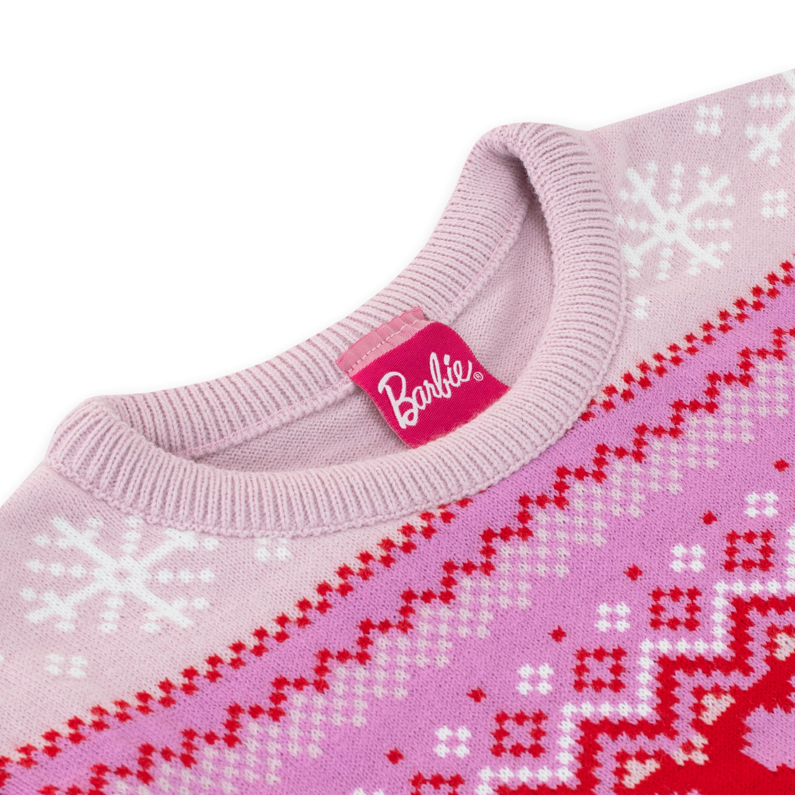Barbie Świąteczny Sweter Dla Dziewczynek Oficjalny Towar
