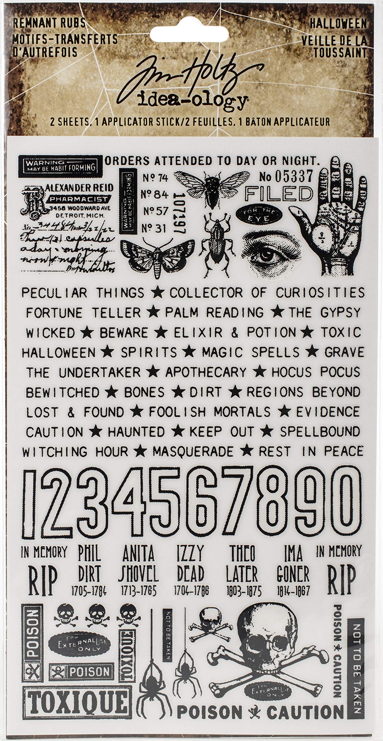Tim HoltzAdvantus REMNANT RUBS IDEA-OL HWEEN 2019, Halloween, One Size