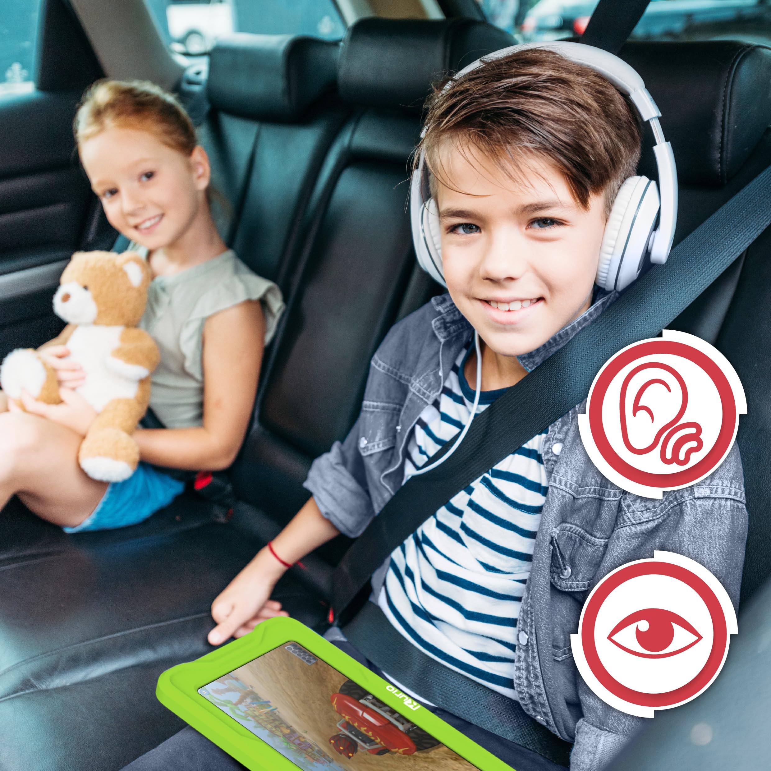 Kurio Tablette 7 Pouces Gulli 32Go Enfants Android 13 Contrôle Parental Jeux Éducatifs