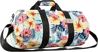 Pattern 16-inch Round Duffel, Tropical, One Size