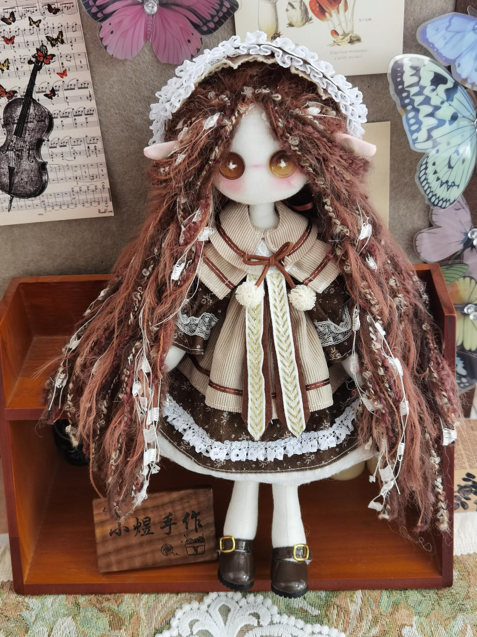 Amazon.co.jp: 【JOMEI 小煜手作】創作人形 ハンドメイド アートドール