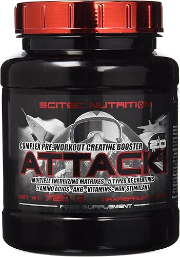 Scitec Attack 25.40 oz Toronja