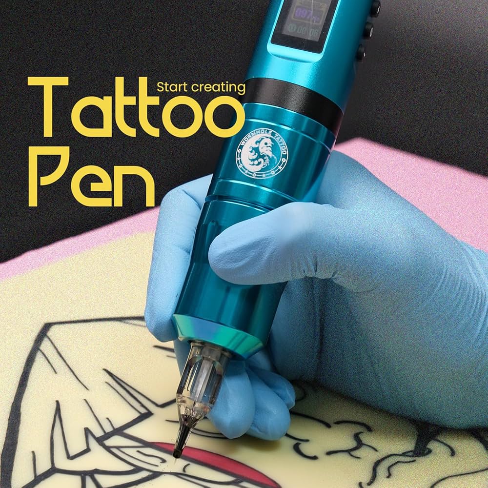 タトゥーマシン　tattoo pen Amazon | Dragonhawk S6 タトゥーペンキット ロータリー