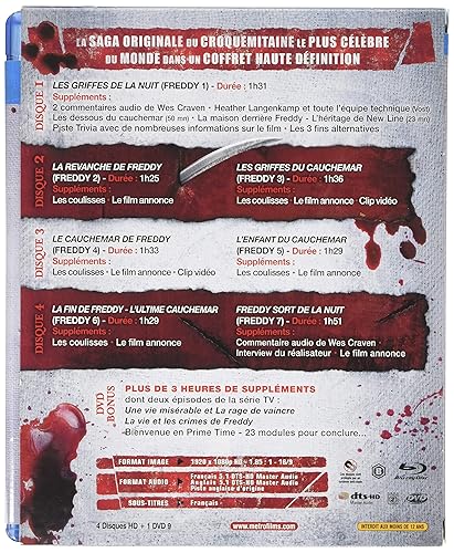 Miniatura 2 de A Nightmare on Elm Street - Complete 7 Films Collection - 5-Disc Set ( A Nightmare on Elm Street A Nightmare on Elm Street 2 Freddy's Revenge A