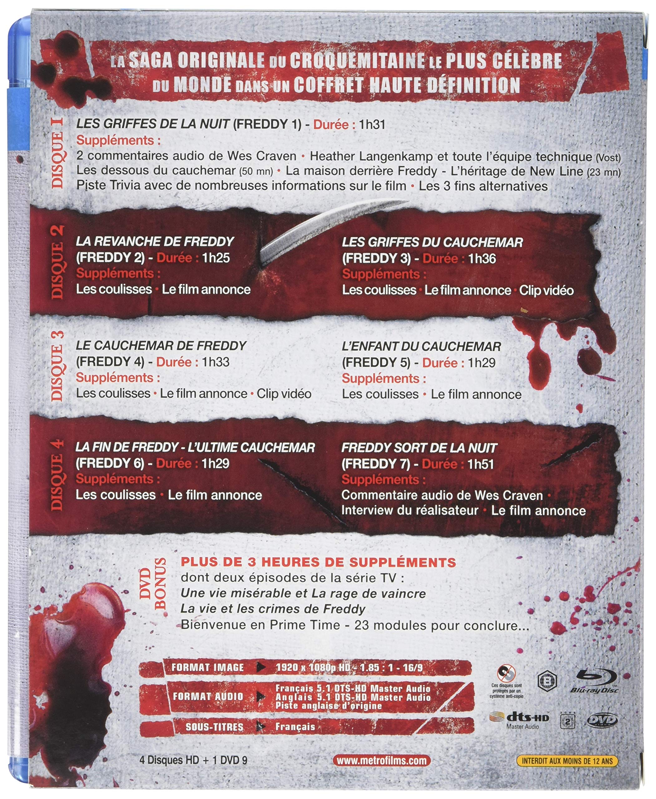 Coffret Freddy - L'intégrale BLU-RAY