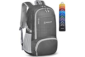 Zomake Ultra Lightweight Packable Backpack Water Resistant