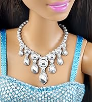 Vista 3 de Barbie Muñeca Afroamericana Glitz