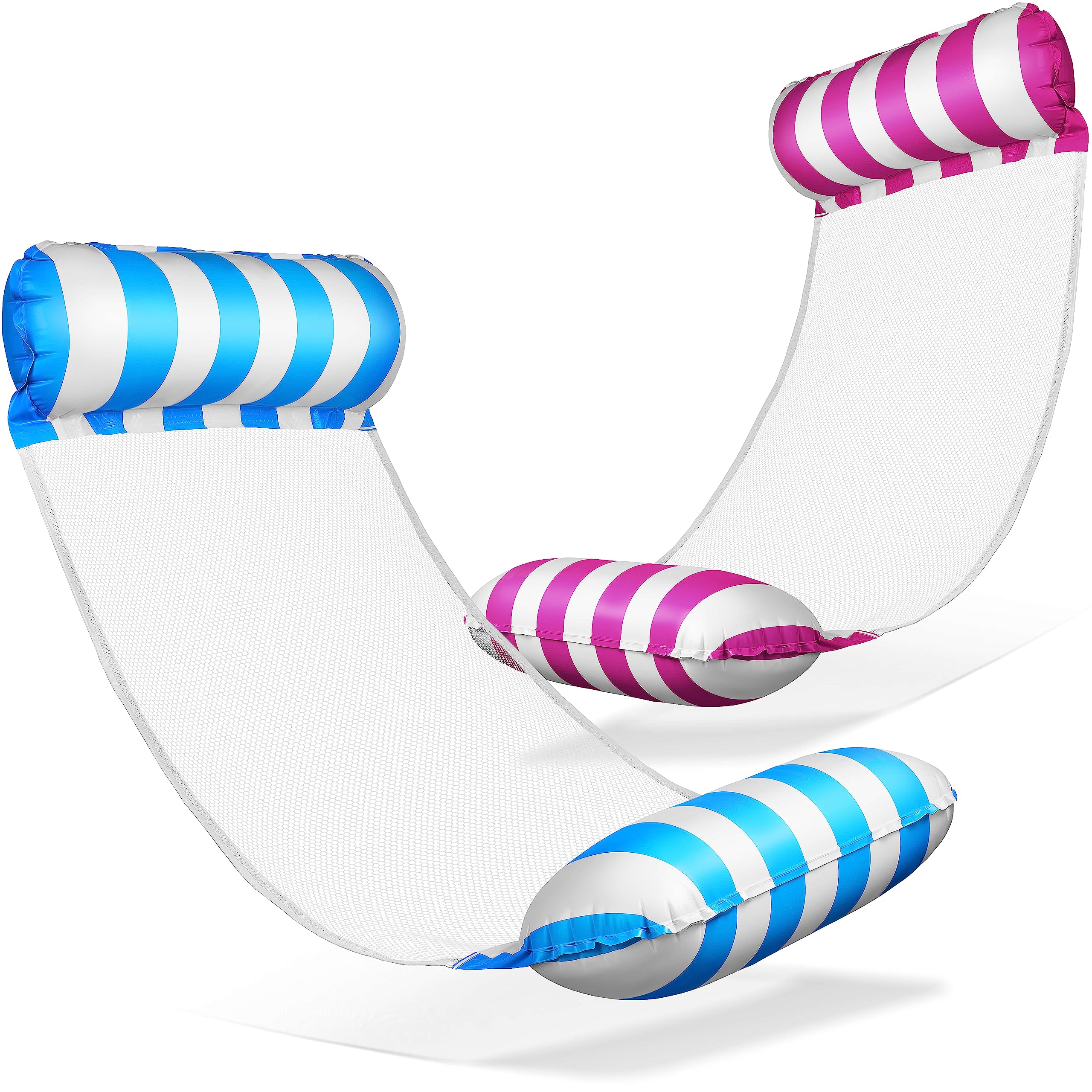 Rosa, Bianco, Azzurro, Bianco