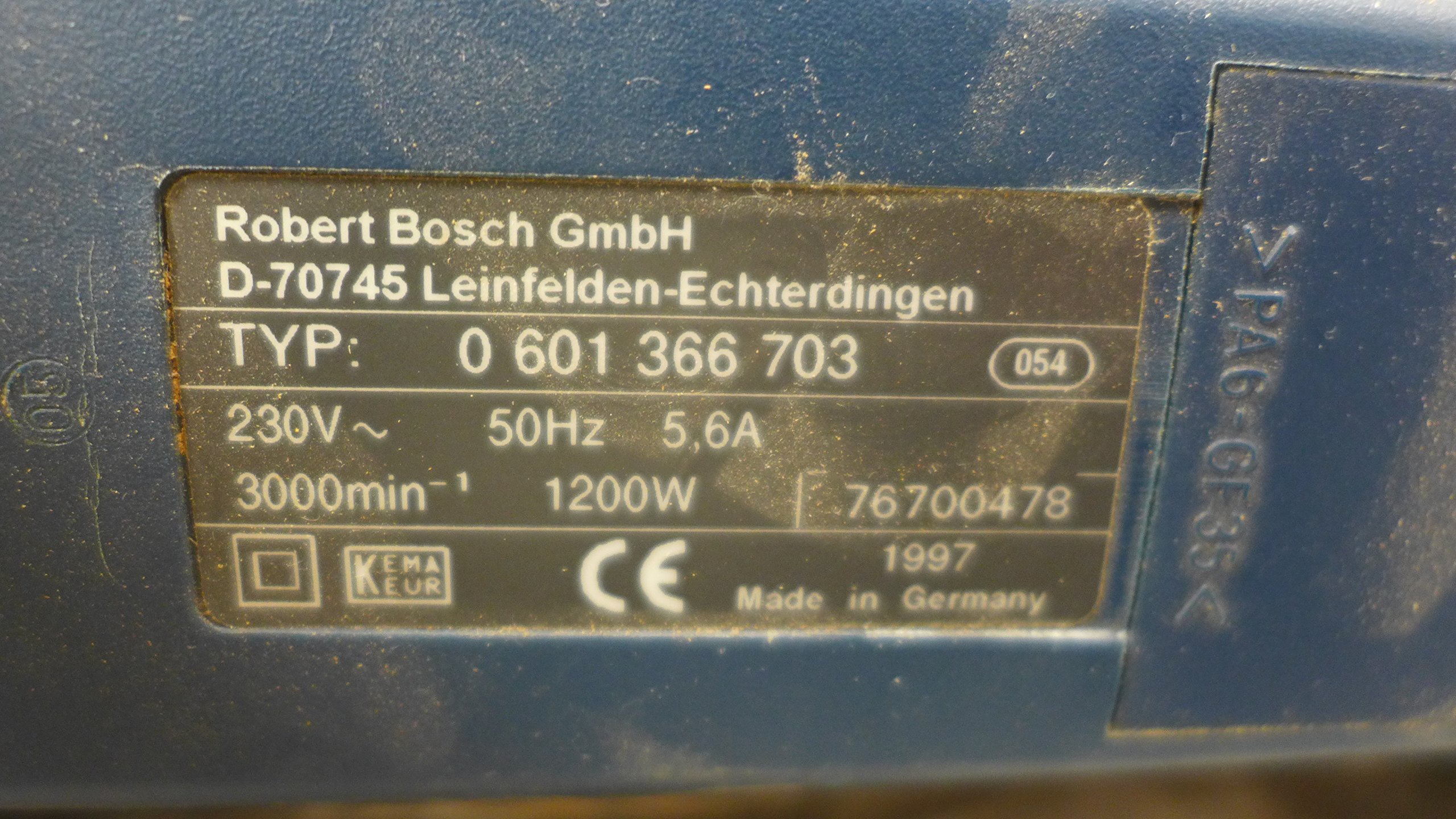 BOSCH 601366703 - Máquina pulidoras