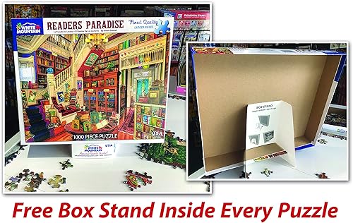 Miniatura 5 de White Mountain Puzzles I Love New Hampshire - Rompecabezas de 1000 piezas