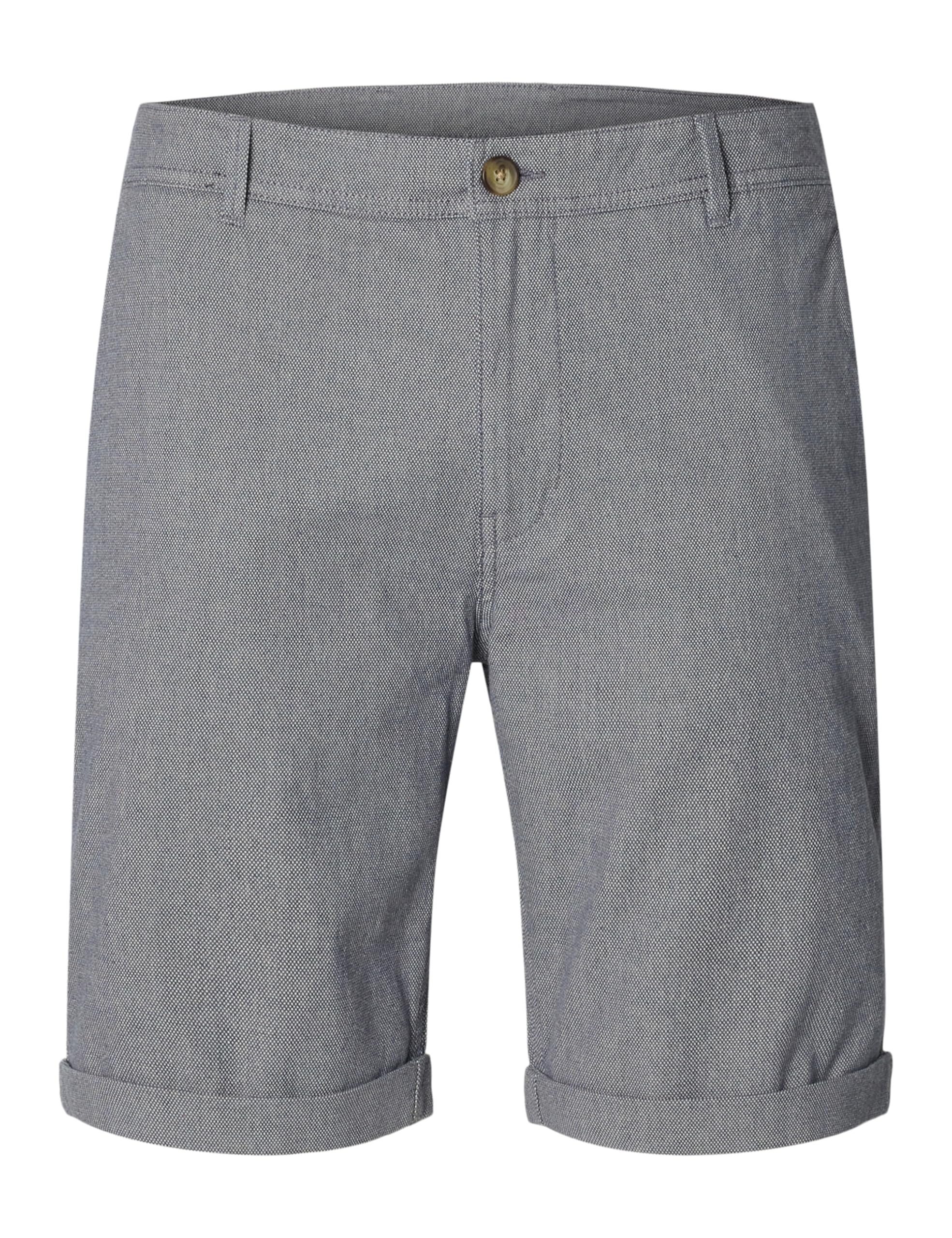 SELECTED HOMME Male Shorts Stretchy Cotton, Oceana, L
