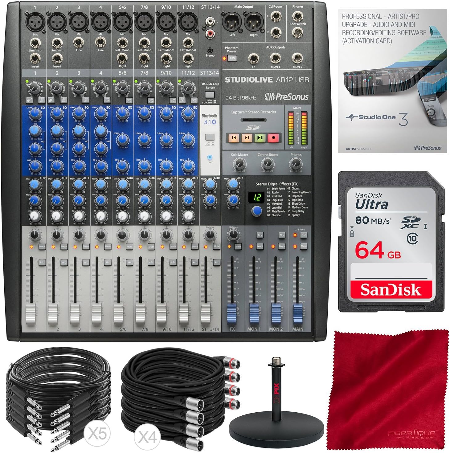 PreSonus StudioLive AR12 USB 14Channel Hybrid Performance