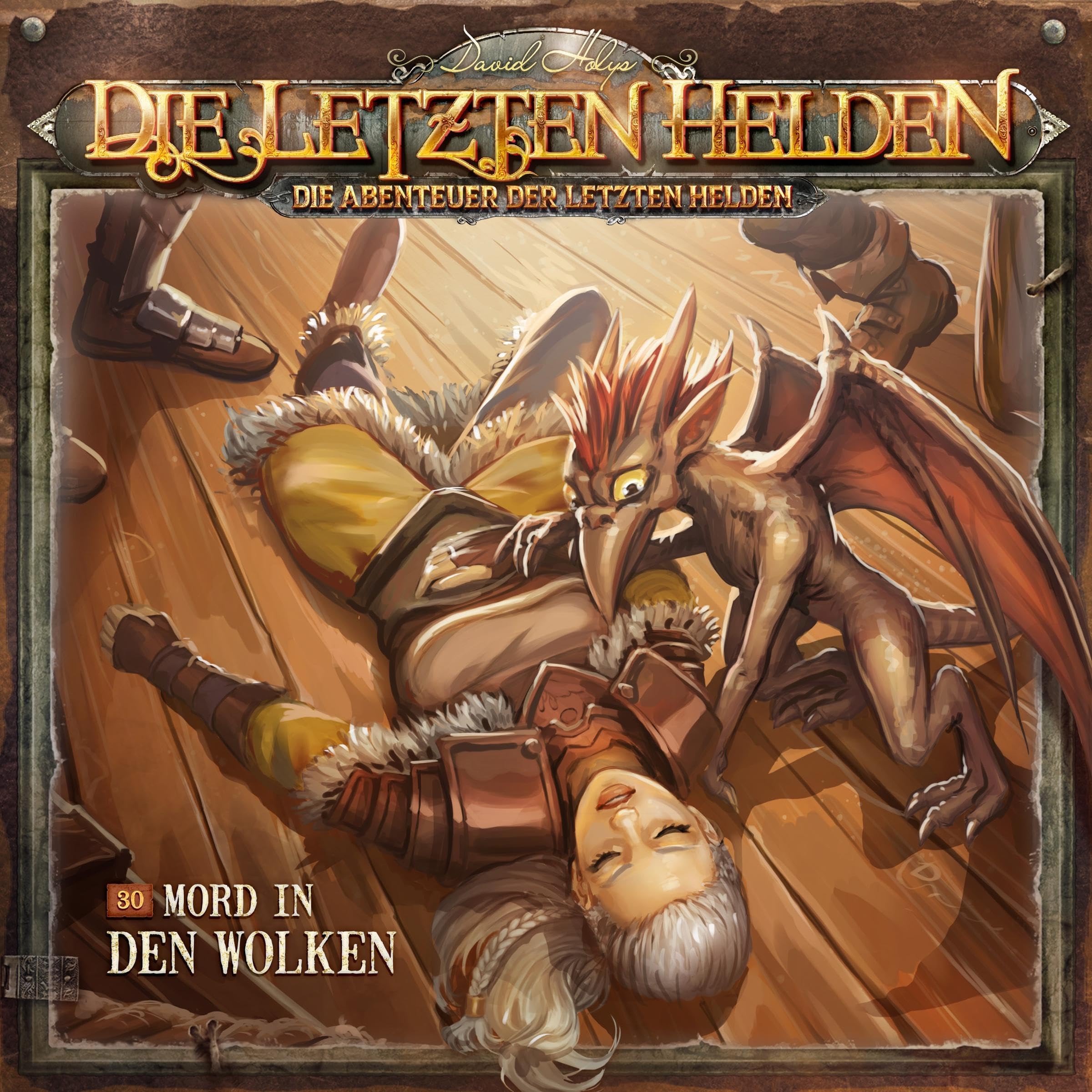 Cover art for Mord in den Wolken