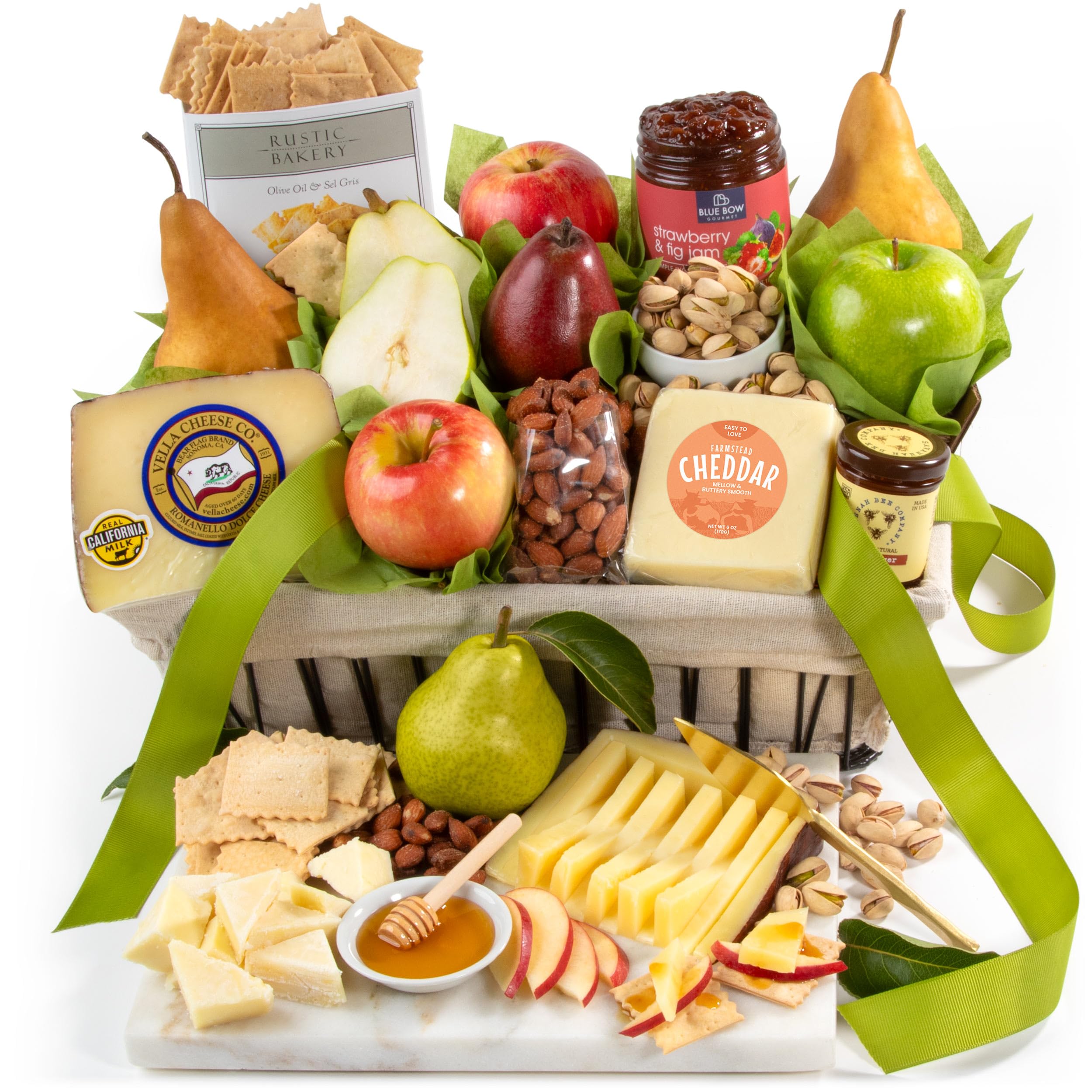 Amazon.com : A Gift Inside California Farmstead Fruit Basket 