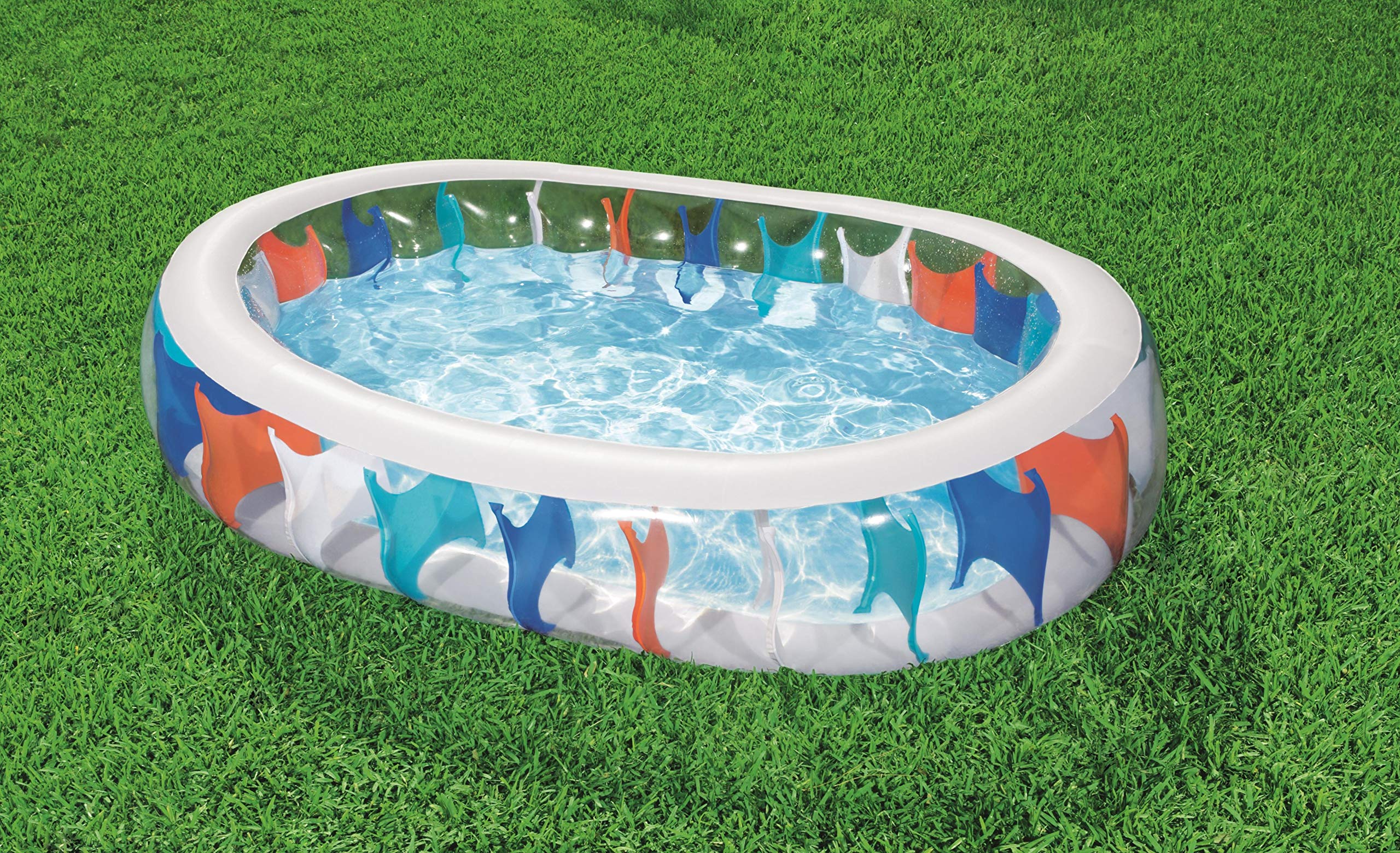 Bestway Family Pool, 229 x 152 x 51 cm, 54066, Mehrfarbig