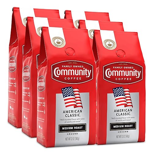 Miniatura 26 de Community Coffee Signature Blend - Café molido tostado oscuro, 32 onzas, bolsa de 32 onzas (paquete de 1)