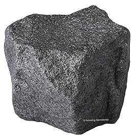 Amazing Gemstone Hematite Raw Crystals and Healing Stones, Natural Rocks For Tumbling - DIY Raw Stones And Crystals (1 Piece)