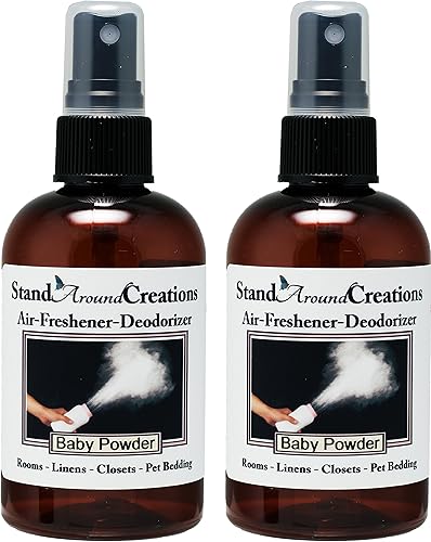 Set de 2-4-oz.-Spray concentrado de airedesodorante - Fragancia polvo de bebé