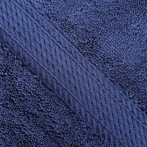 Vista 31 de SUPERIOR - Juego de toallas de algodón egipcio de 28.22 oz/m², incluye 2 toallas de baño, 2 toallas de mano, 2 toallas para la cara, artículos