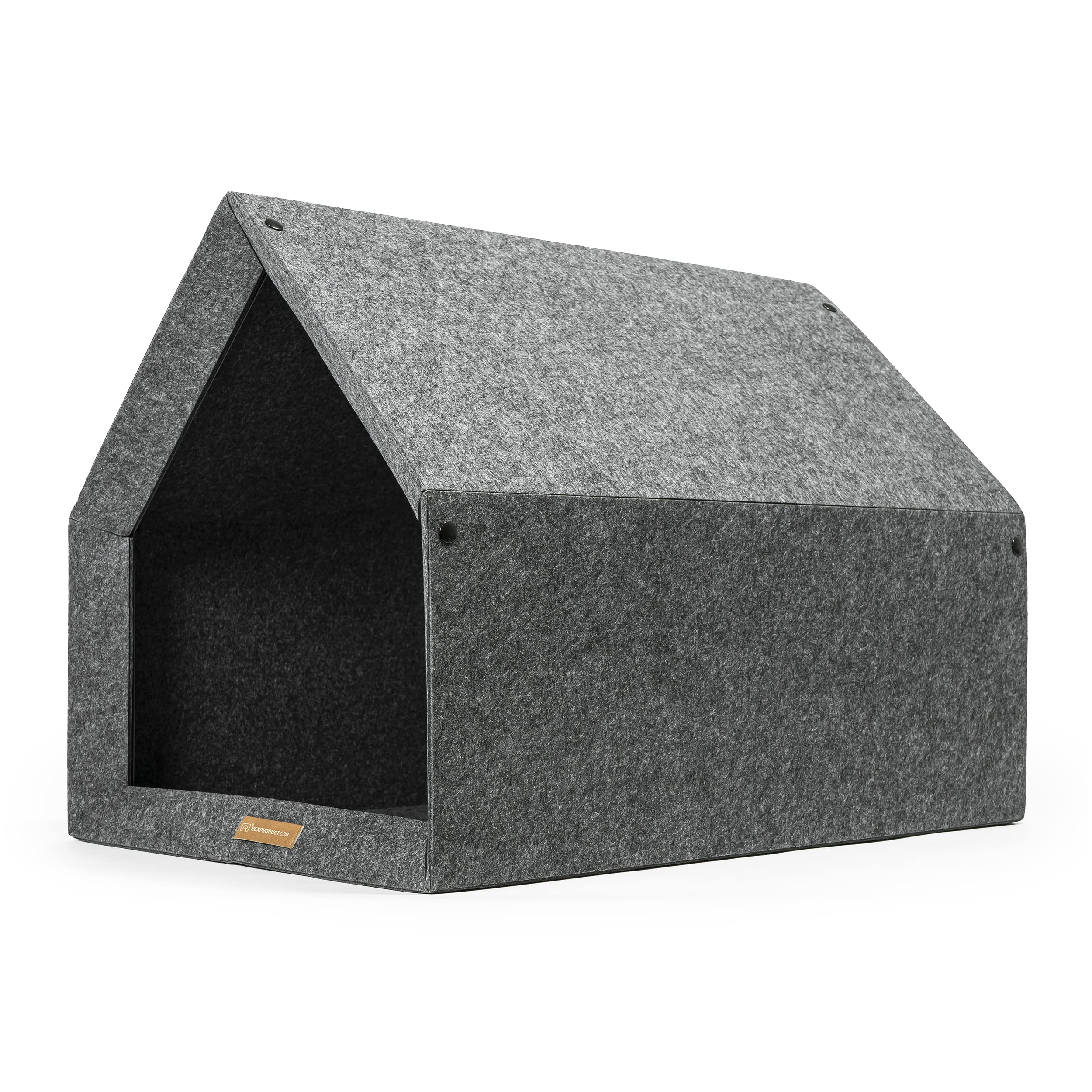 Rexproduct PetHome buda dla psów odporna na ugryzienia i zarysowania izolacja akustyczna rozmiar S 60x42 cm