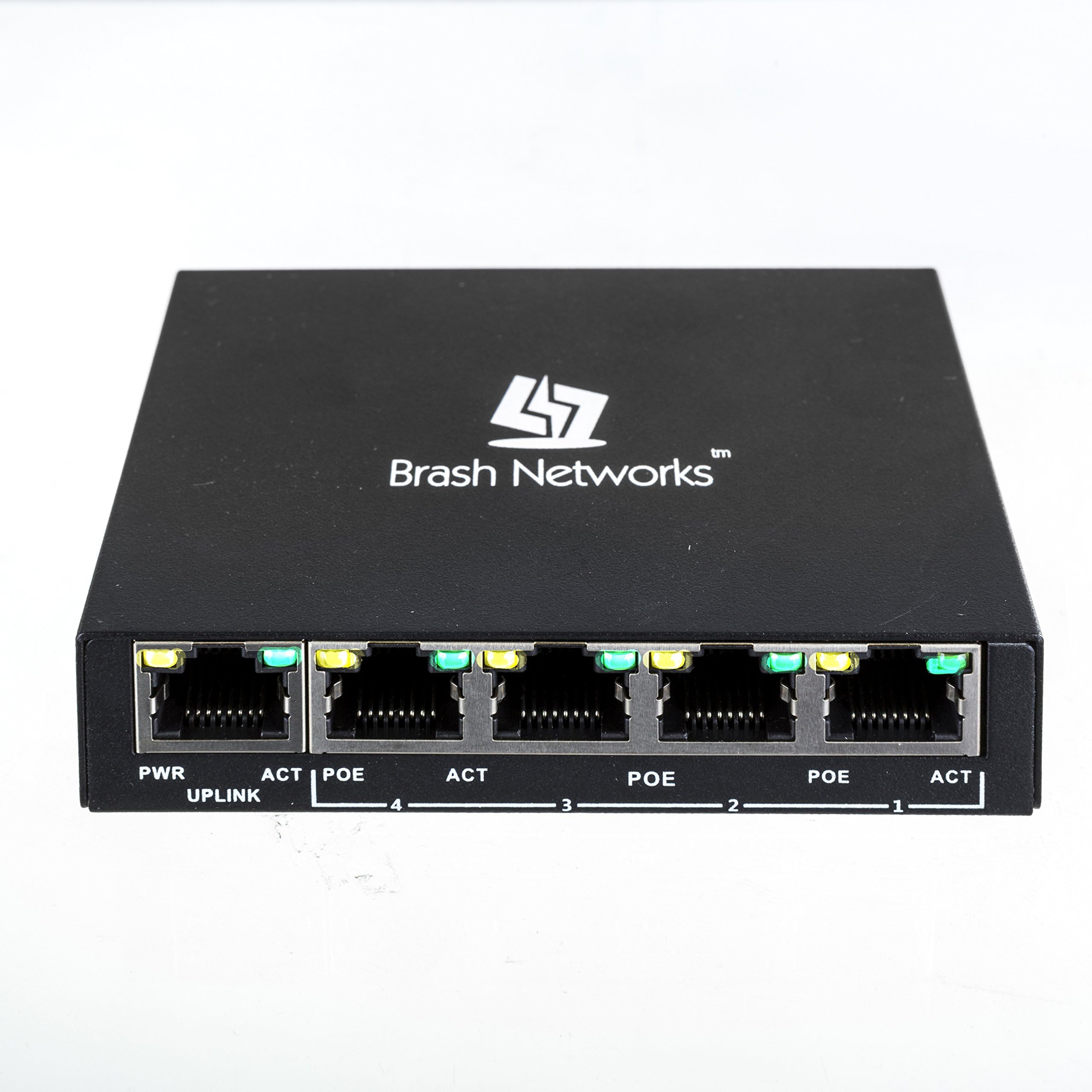BN-PE905G 5-Port High Power 96W 802.3at POE Gigabit 100/1000 Switch