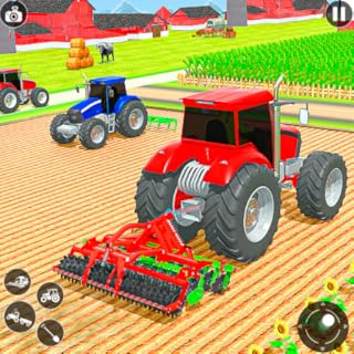 Big Tractor Farming Simulator ,Real Tractor Farming Simulation Game, Tractor Farming Simulator Mega Tractor Farming Simulator
