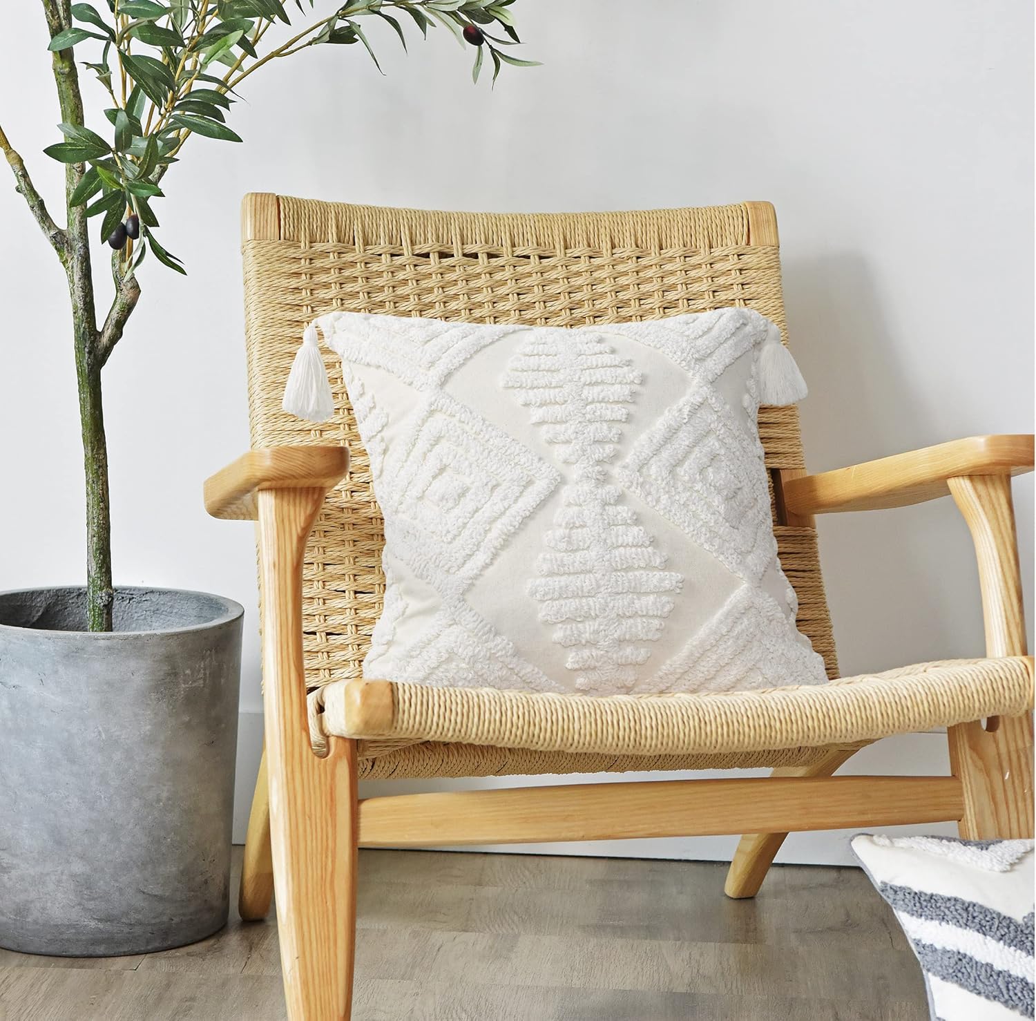 Christmas Throw Pillow Cover Christmas Pillows Boho Pillow Covers - Image 2