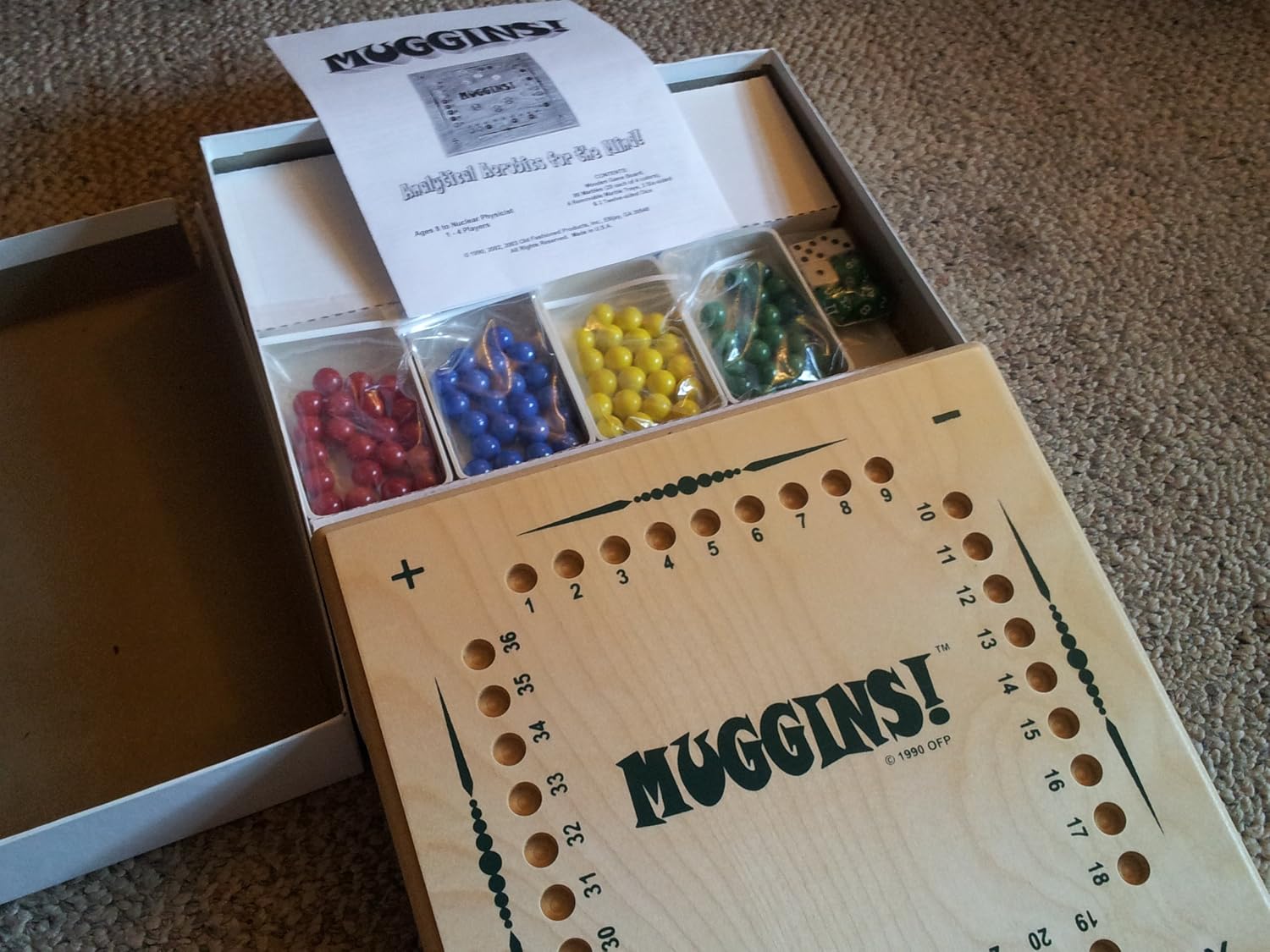 Muggins Math Wooden Math Game, Muggins and Knock-Out : Amazon.com.au: Toys & Games