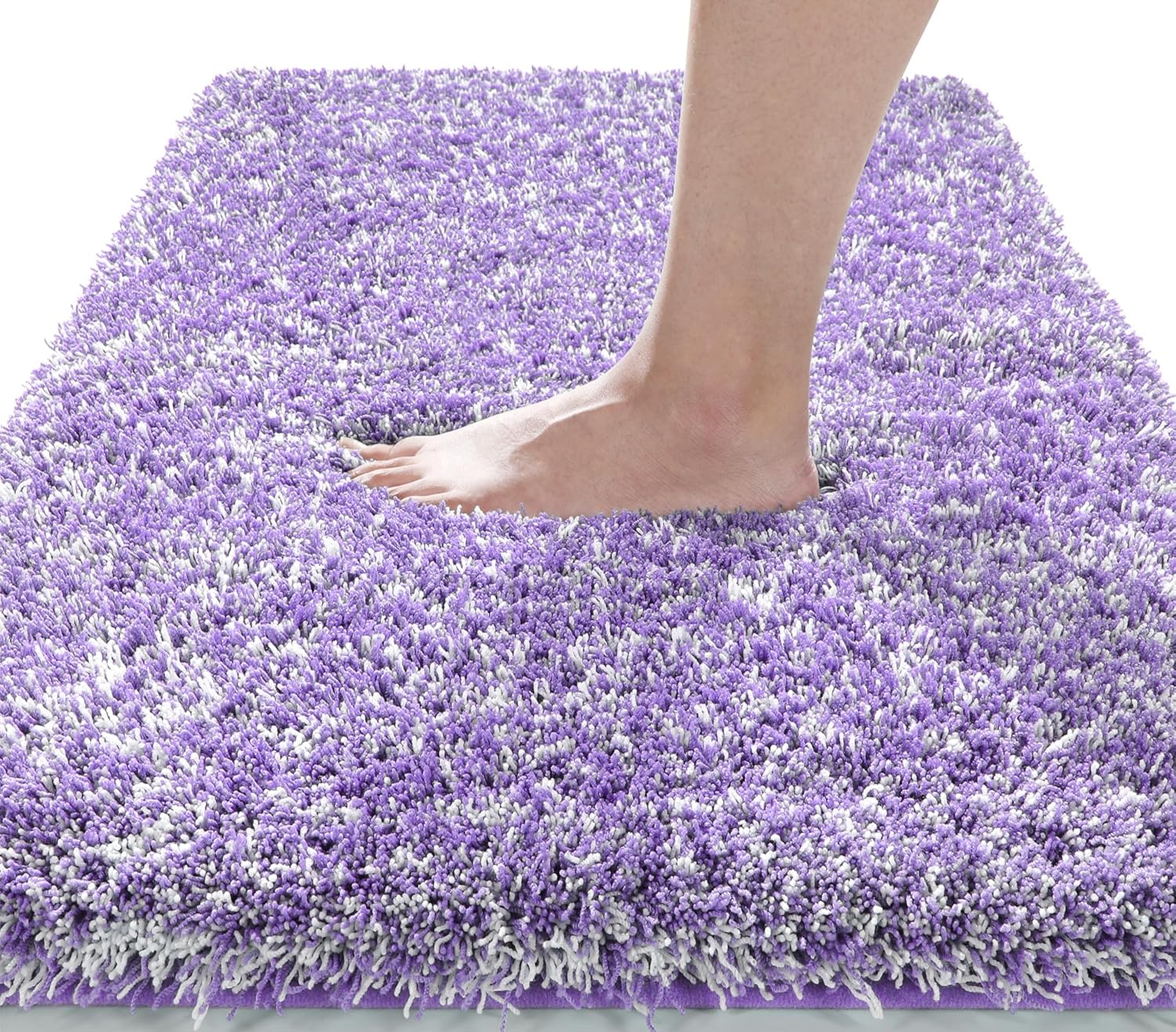 Yimobra Luxury Bathroom Rugs, Fluffy Bath Mats, Non Slip