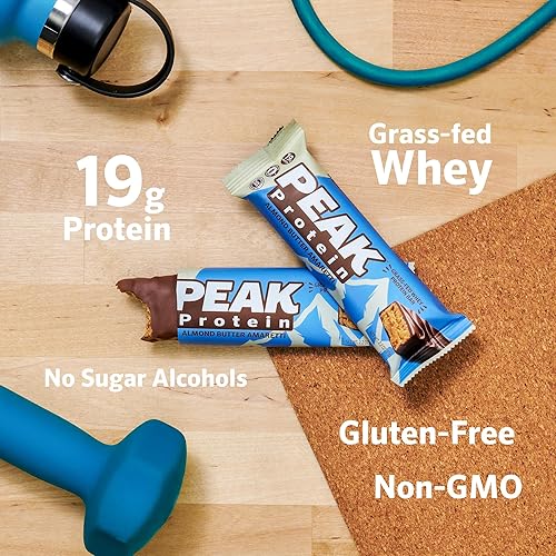 Miniatura 7 de Peak Protein Barras (chocolate y mantequilla de maní crujiente)