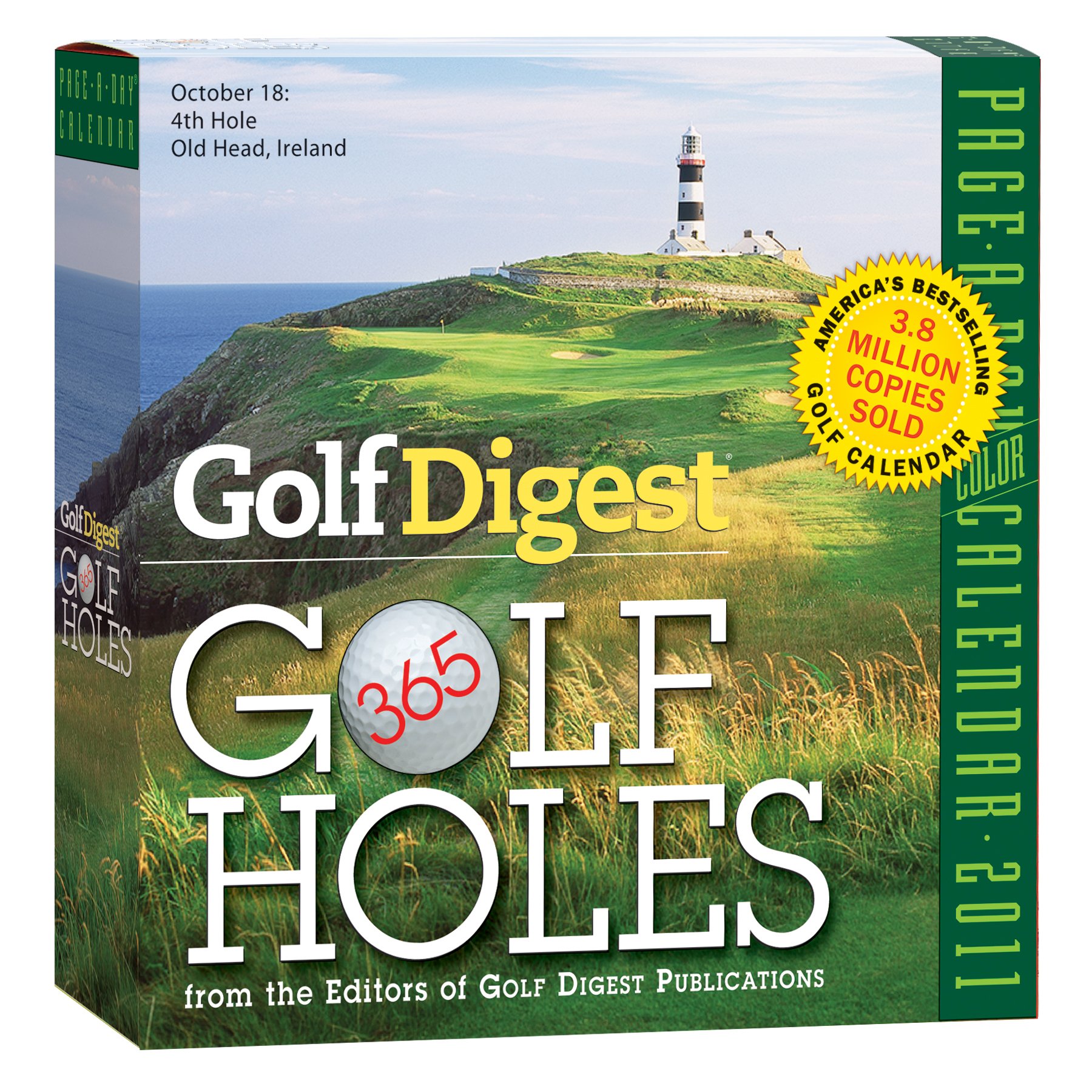 Golf Digest 365 Golf Holes Calendar 2011