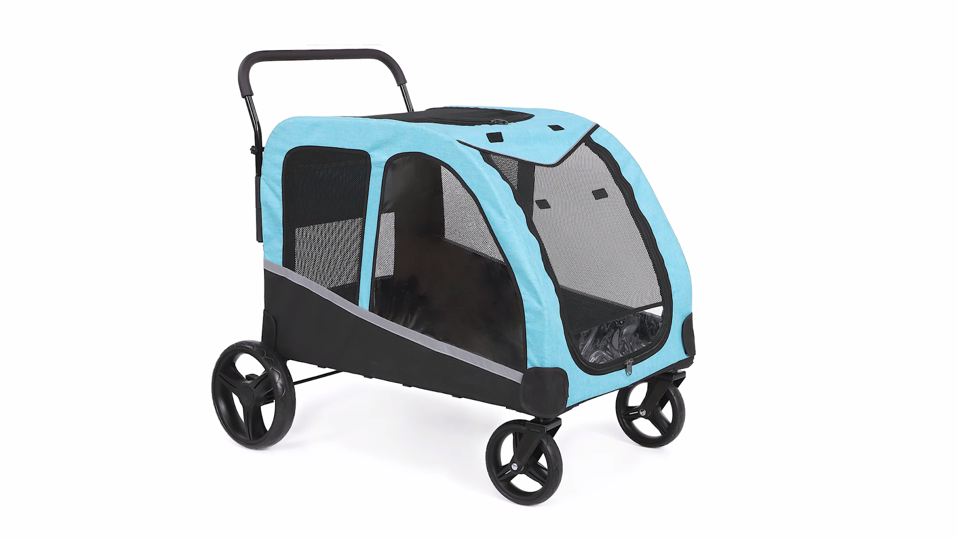 Watch Assembly Video of Saudism Blue Dog Stroller on Amazon Live