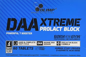 OLIMP SPORT NUTRITION Olimp Labs DAA Xtreme Prolact-Block Tablets, Pack of 60 Tablets