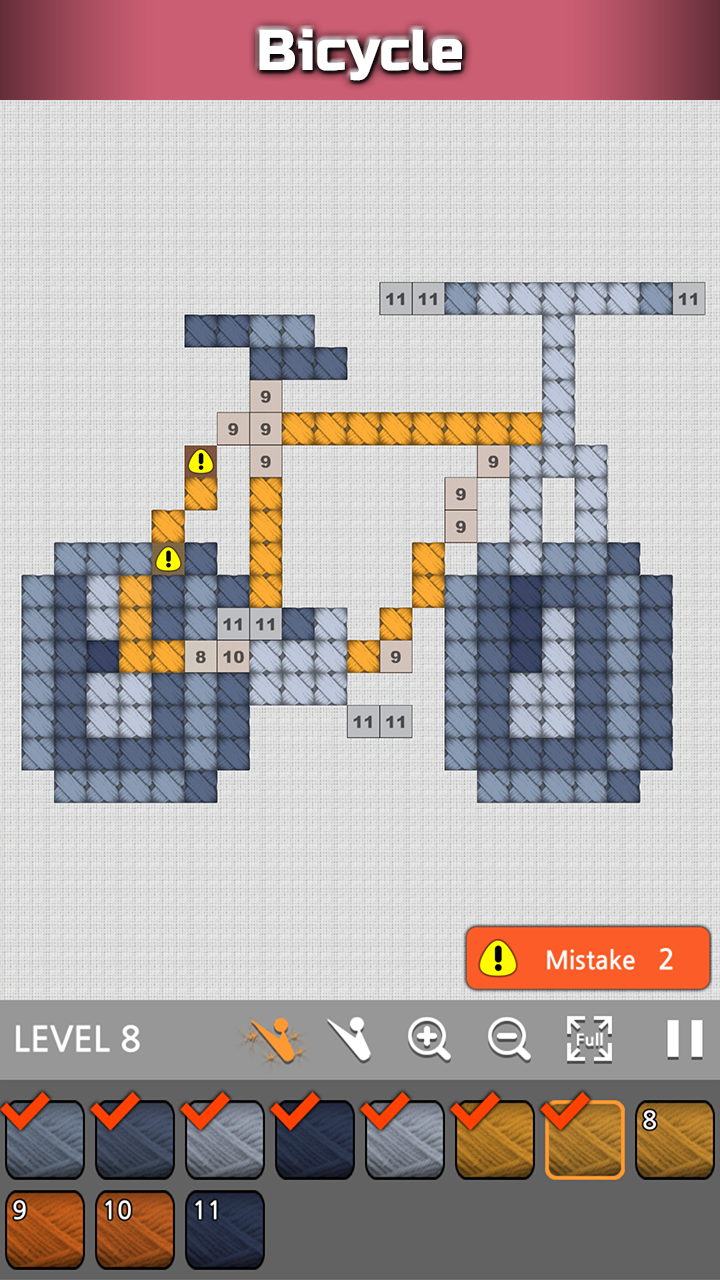 Crossstitch Coloring App on Amazon Appstore