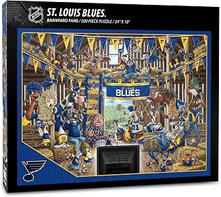 YouTheFan NHL Barnyard Fans 500pc Puzzle