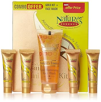 Buy Nature S Essence Ravishing Gold Kit 160g Online At Low Prices In India Amazon In
