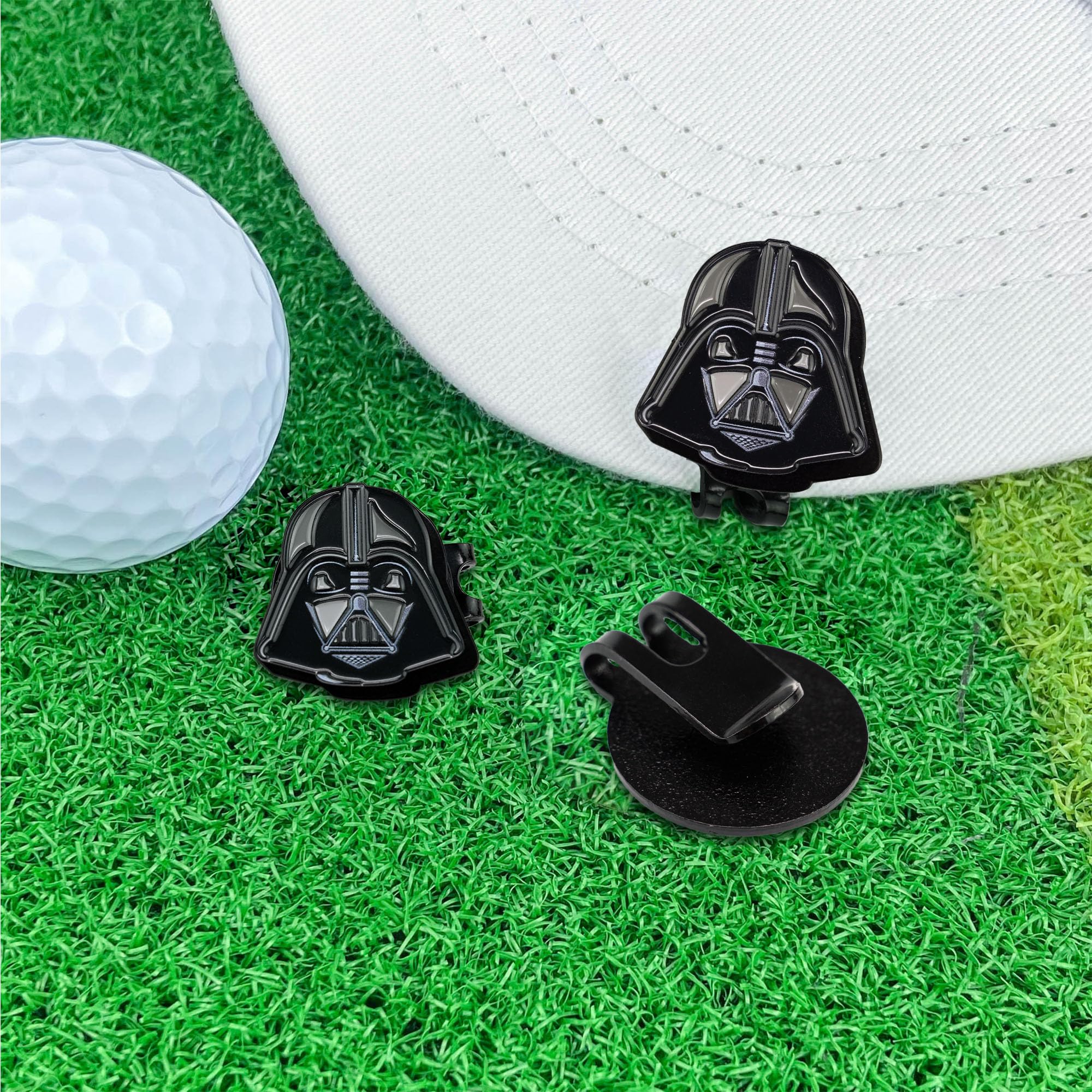 WONXISEN Golf Ball Marker with Magnetic Golf Hat Clip, Golf Accessories, Funny Golf Gifts Golf Decorationgs for Men Golf Lovers