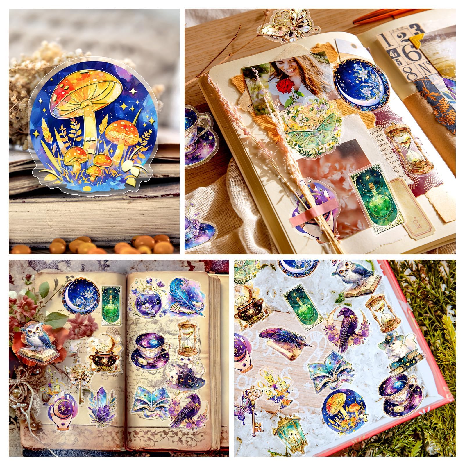 Lot De 30 Autocollants Transparents En Forme De - Imperméables - Pour