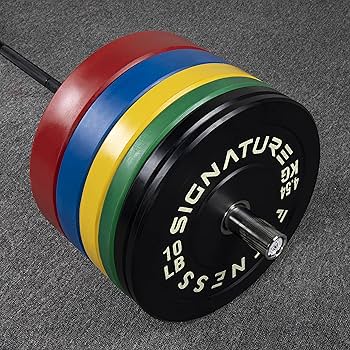 Amazon.co.jp: Signature Fitness カラーコード 2インチ オリンピック