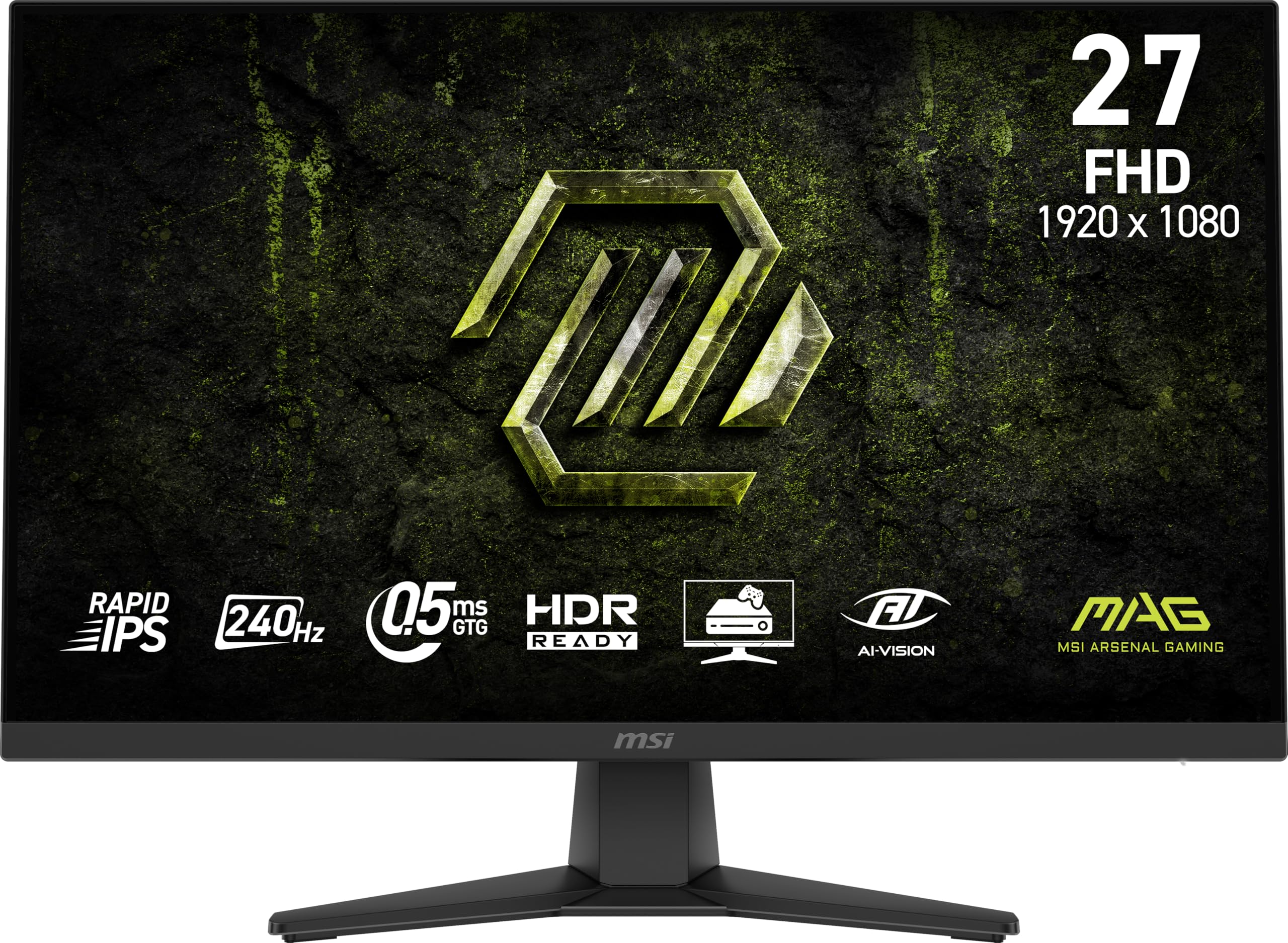 MSI MAG 272F X24 27-inch 1920 x 1080 (FHD) Gaming Monitor, 240Hz