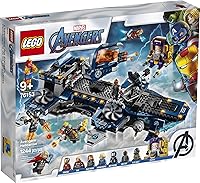 Vista 4 de LEGO Marvel Avengers Helicarrier 76153 - Juguete de construcción de ladrillos con minifiguras de acción de Marvel Avengers, gran regalo para niños