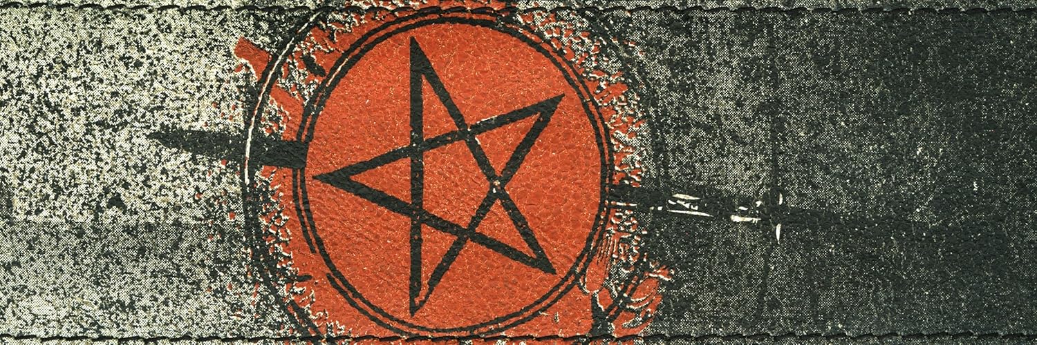 D'Addario Accessories Planet Waves Stoned Leather Guitar Strap, The Pentangle