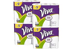 VIVA Big Plus Rolls Paper Towels: Extra Absorbent, Long-Lasting Paper Towels