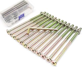 Bunk Bed Bolts, binifiMux 12-Pack M6x120mm He...,