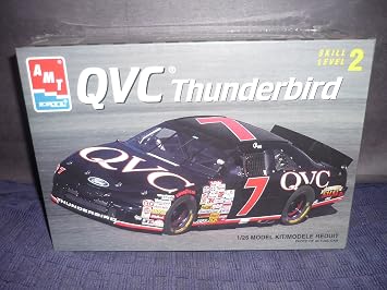 AMT #8706 QVC #7 Thunderbird 1/25 Scale Plastic Model Kit,Needs Assembly