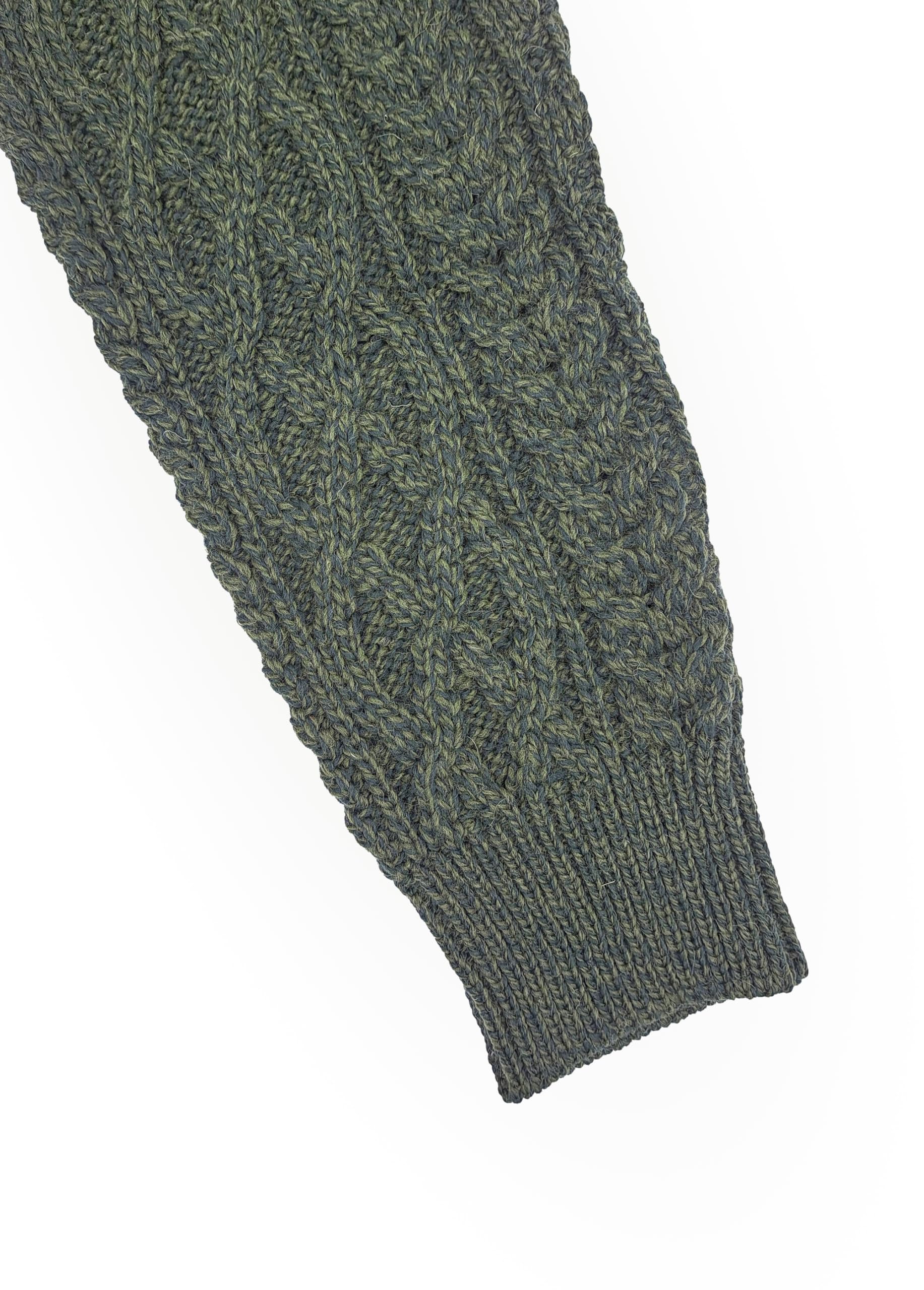 Aran Crafts Cardigan zippé pour homme 100 % laine mérinos, fabriqué en Irlande