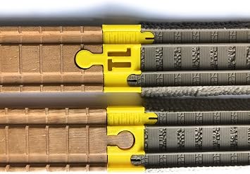 TrainLab Adapters Compatible with Trackmaster 2009 Brown to Wooden Railway Train Tracks 2pc Yellow