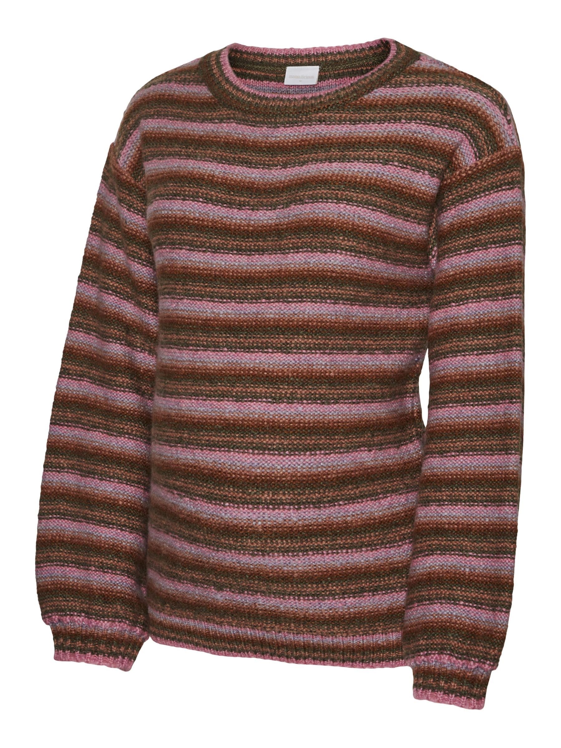 MAMALICIOUS Mamma Licious MLSANDRA - Maglione premaman femminile, glicine, M